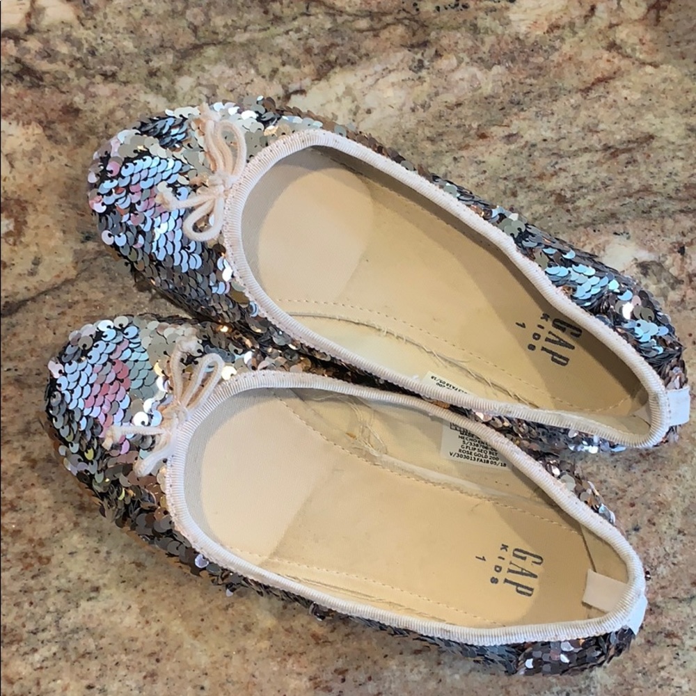 Girls dress ballet flat